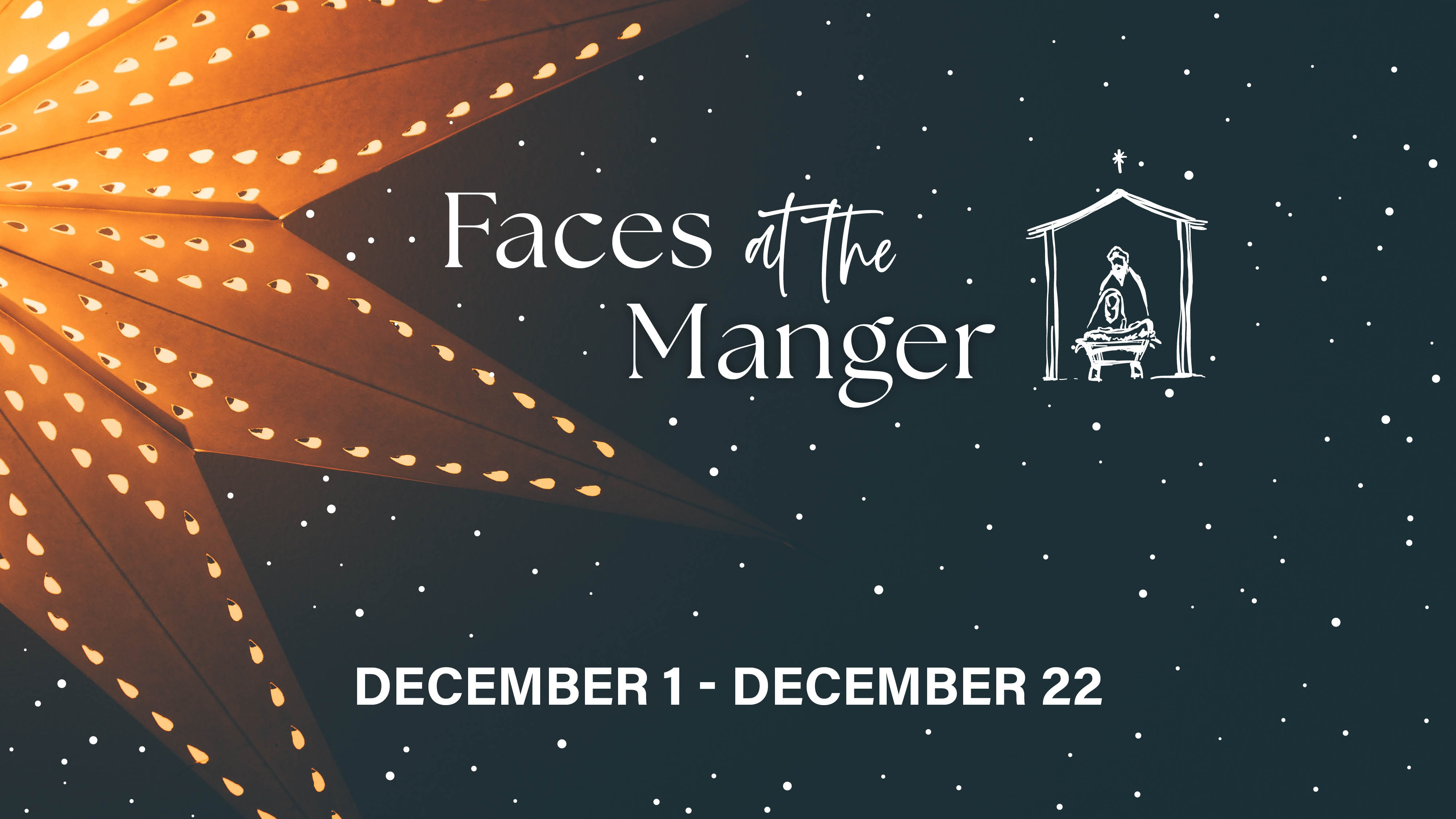 Faces At The Manger