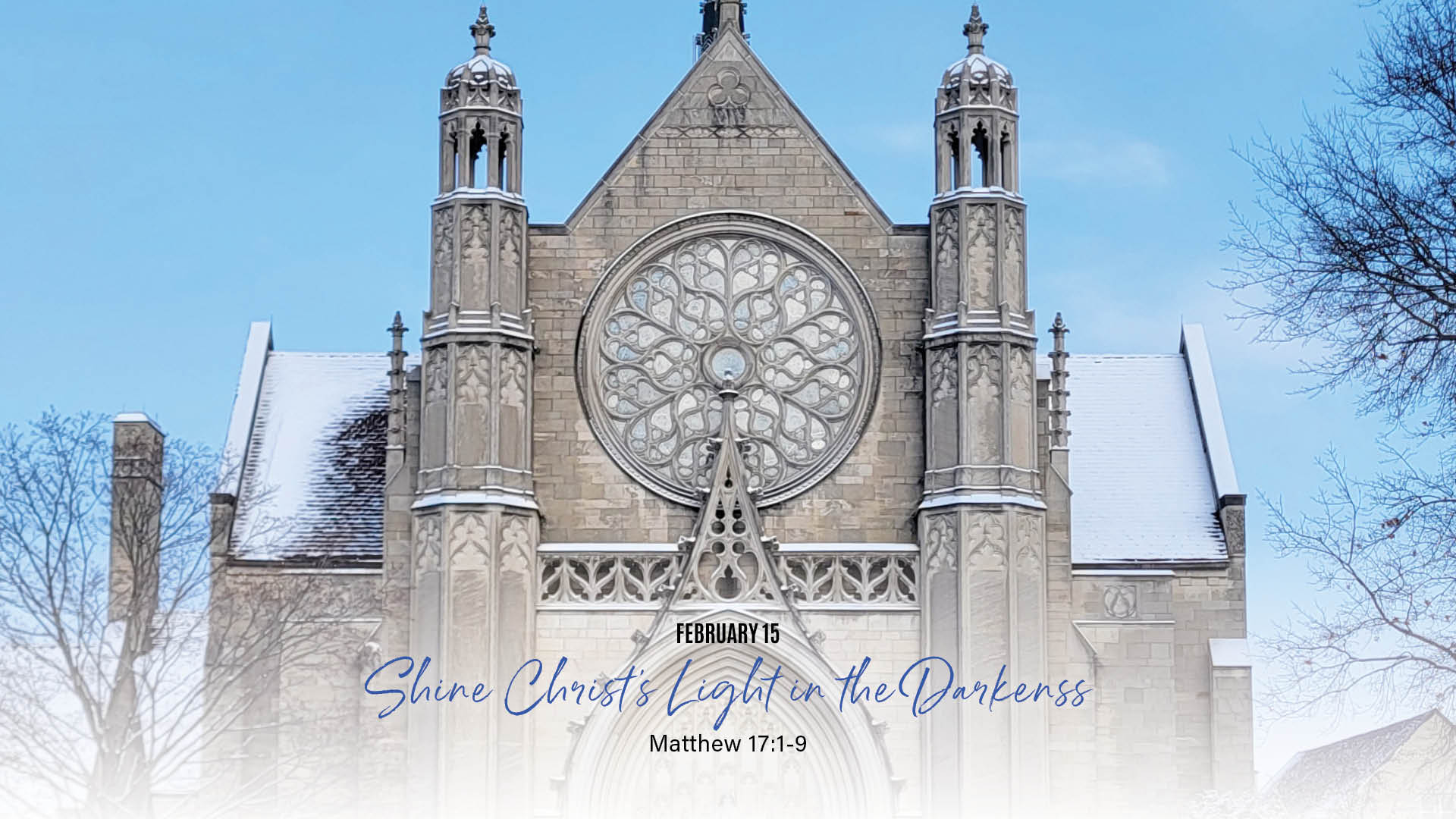 Shine Christ’s Light in the Darkness