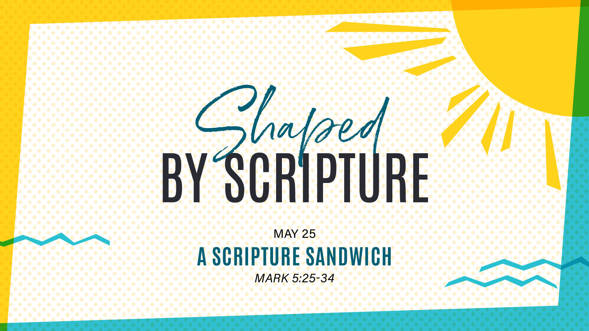 A Scripture Sandwich