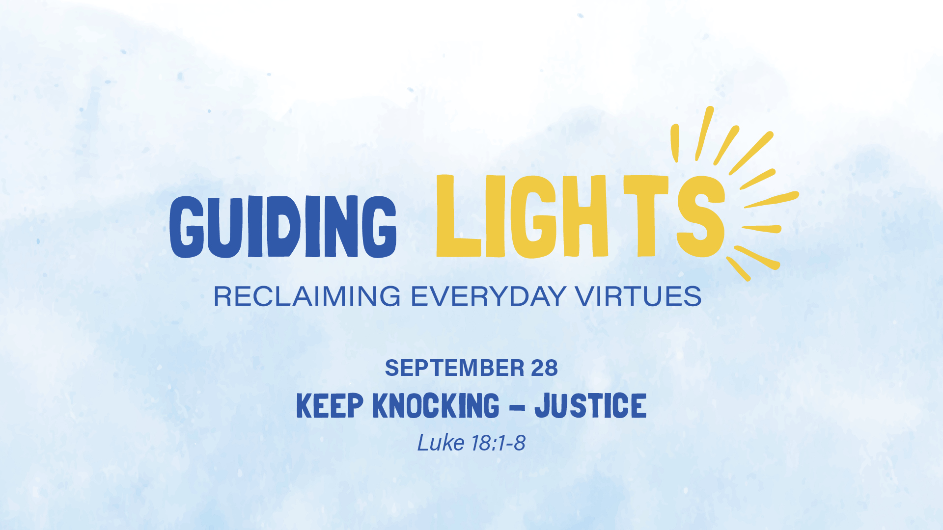 Keep Knocking - Justice