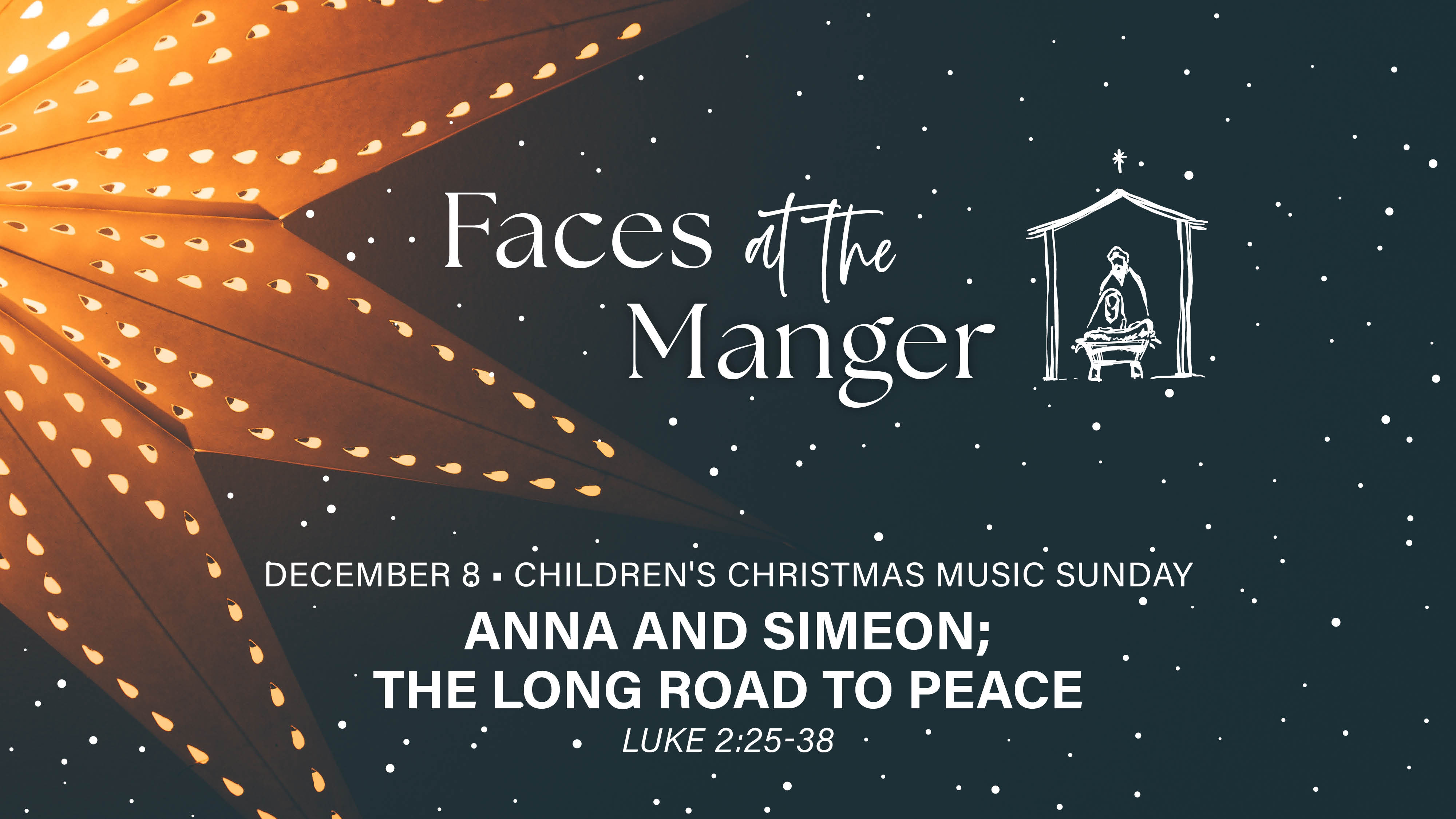 December 8 - Anna and Simeon: The Long Road to Peace